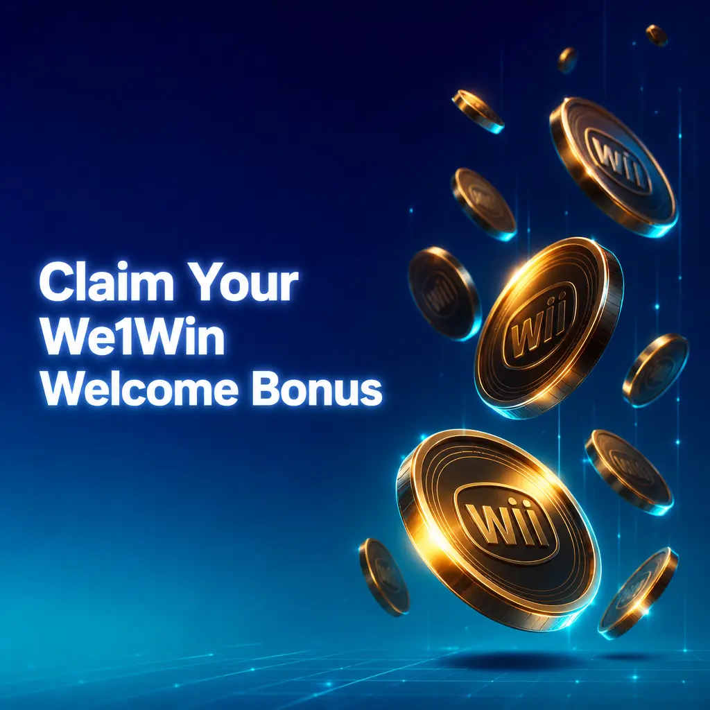 We1Win welcome bonus options for sports, esports, poker, and fishing games with 10x wagering requirements