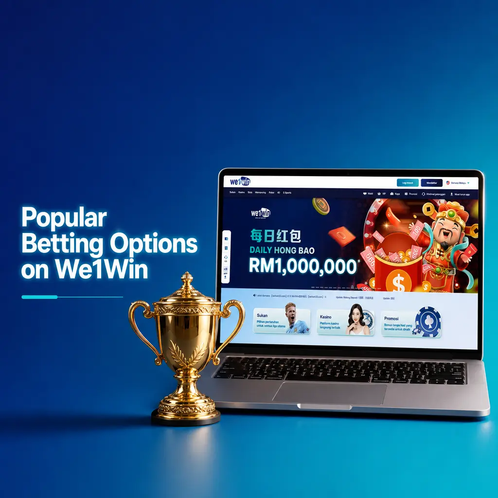 We1Win sportsbook interface showing pre-match, live betting, and outright wager options for football tournaments